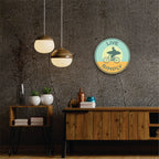 PLACA CIRCULAR LIVE SIMPLY