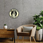 PLACA CIRCULAR WE DONT DIAL 911