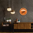 PLACA CIRCULAR HANGAR