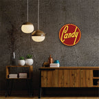 PLACA CIRCULAR CANDY