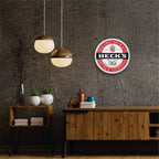 PLACA CIRCULAR BECK S