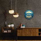 PLACA CIRCULAR FORD SERVICE