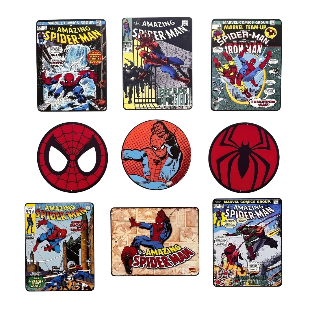 Colección Placas Spider-man🕷️