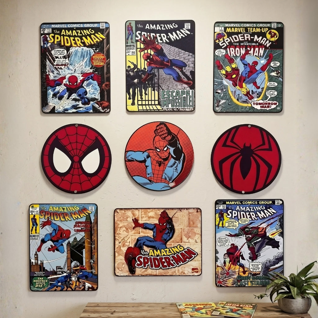 Colección Placas Spider-man🕷️