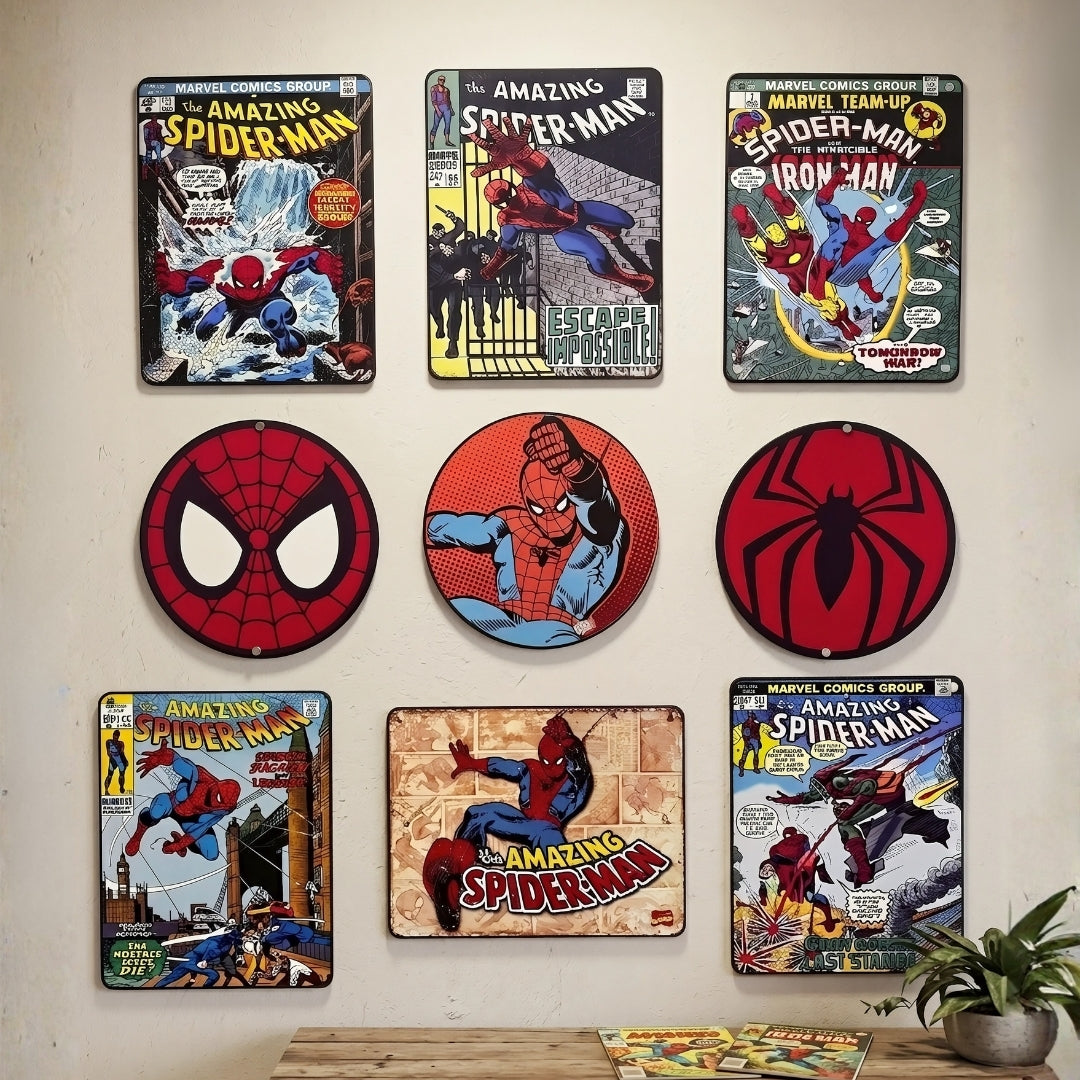 Colección Placas Spider-man🕷️
