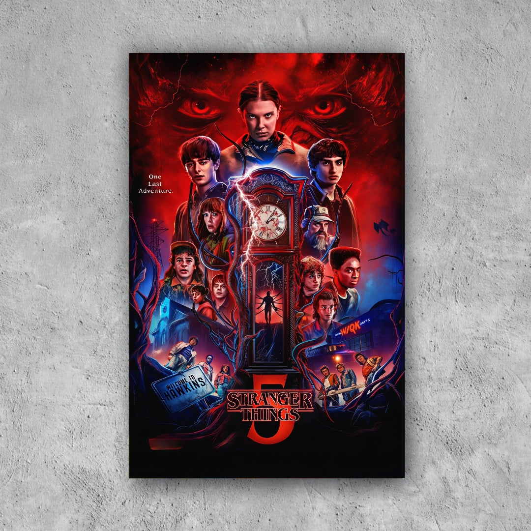 POSTER STRANGER THINGS DISEÑO 3
