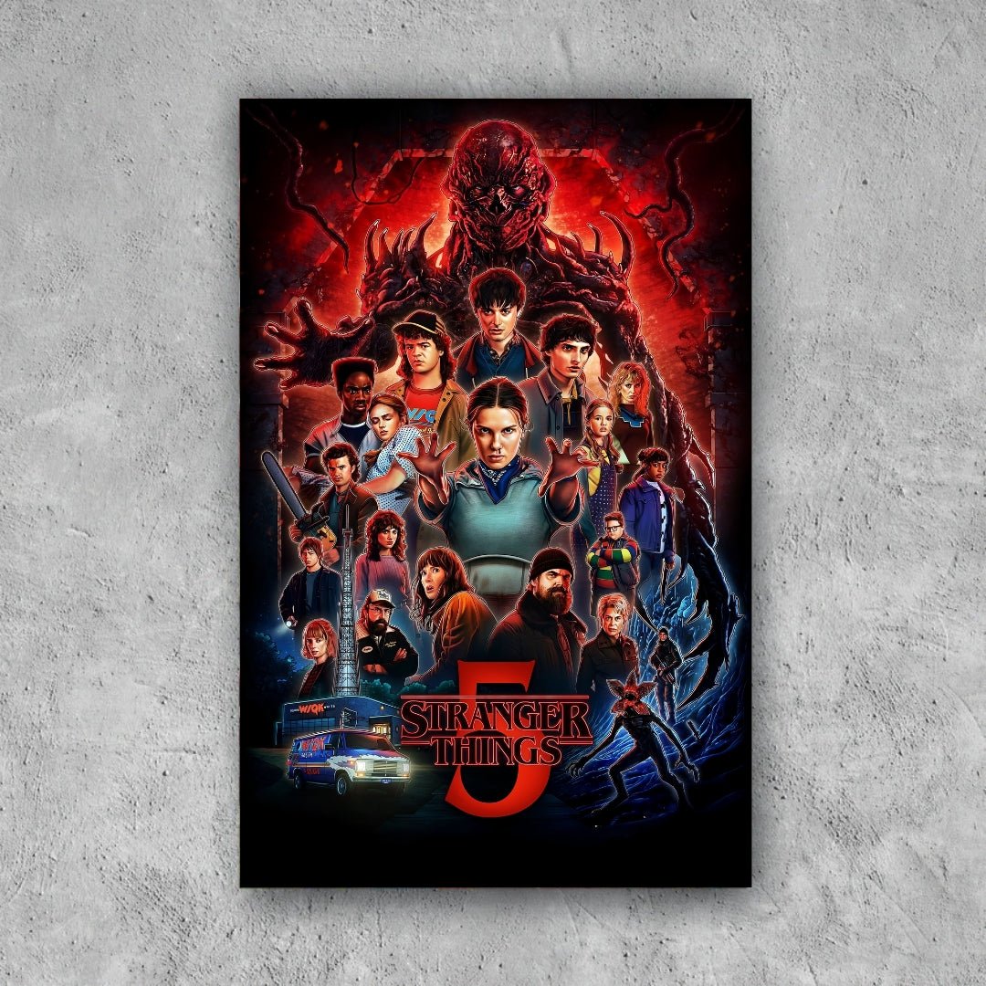 POSTER STRANGER THINGS DISEÑO 2