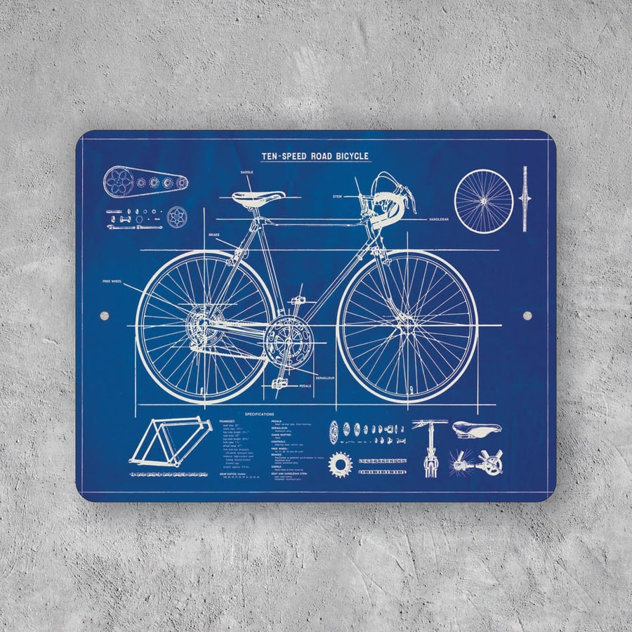 PLACA ROAD BICYCLE