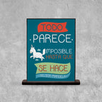 DECO POSTER TODO PARECE IMPOSIBLE