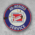 PLACA CIRCULAR BUCK SERVICE