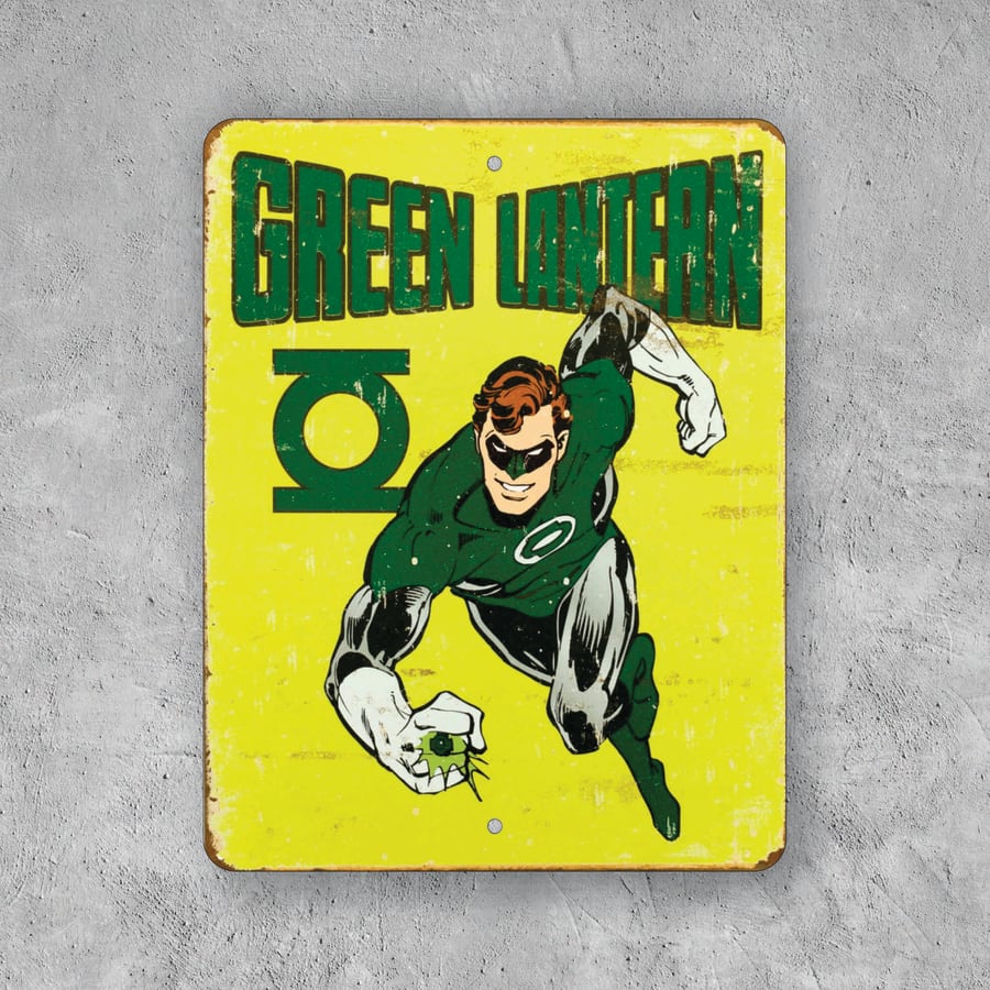 PLACA LINTERNA VERDE DC COMICS