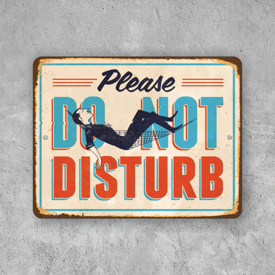 PLACA PLEASE DO NOT DISTURB