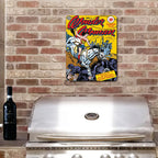 PLACA WONDER WOMAN C MIC