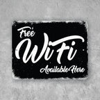 PLACA FREE WI-FI