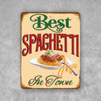 PLACA BEST SPAGHETTI