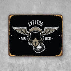 PLACA AVIATOR AIR ACE
