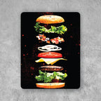 PLACA HAMBURGUESA INGREDIENTES