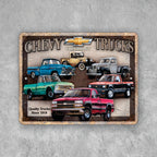 PLACA CHEVY TRUCKS
