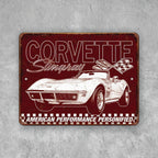 PLACA CORVETTE