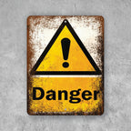 PLACA DANGER