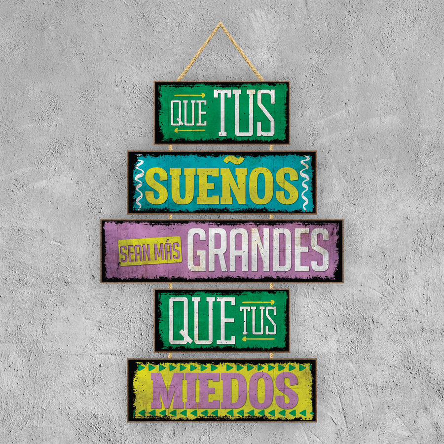 DECO FRASE QUE TUS SUEÑOS