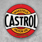 PLACA CIRCULAR CASTROL