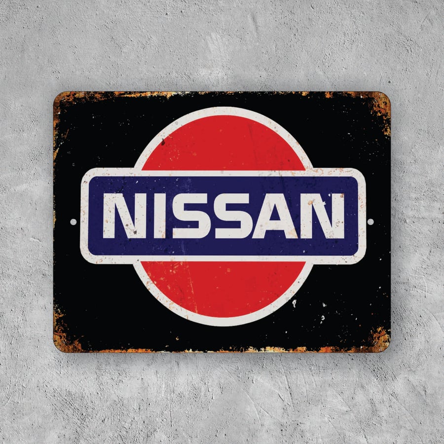 PLACA NISSAN