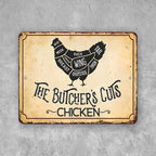 PLACA CUTS OF CHICKEN