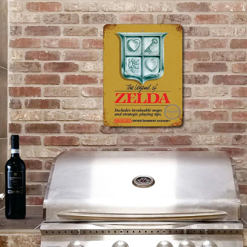 PLACA LEGEND OF ZELDA
