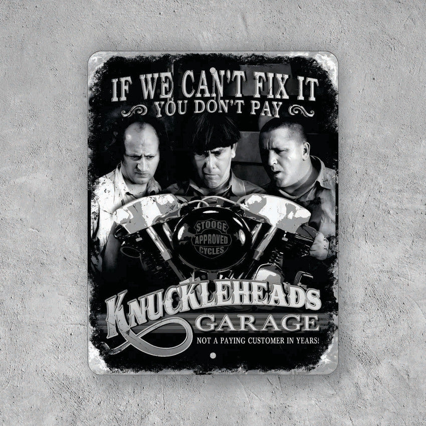 PLACA LOS TRES CHIFLADOS