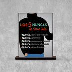 DECO POSTER LOS 5 NUNCA