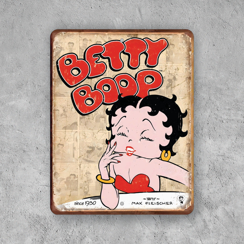 PLACA BETTY BOOP