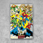 POSTER LIGA DE LA JUSTICIA DC COMICS