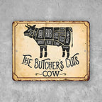 PLACA CUTS OF COW
