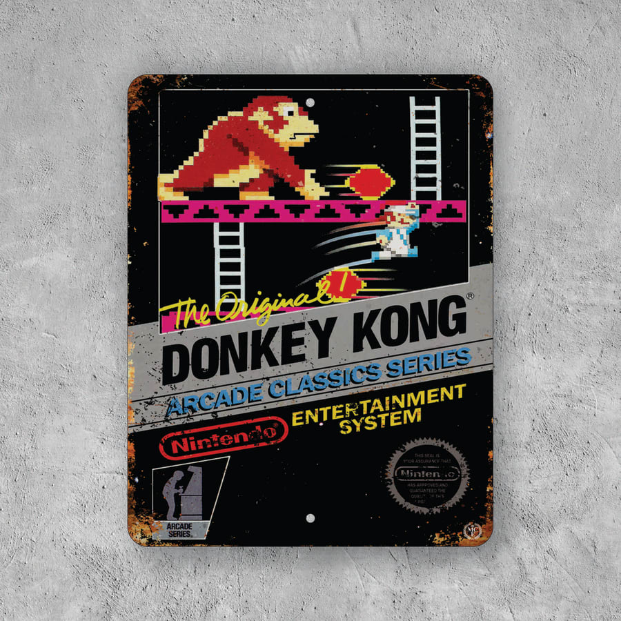 PLACA DONKEY KONG NINTENDO
