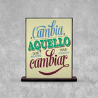 DECO POSTER CAMBIA AQUELLO