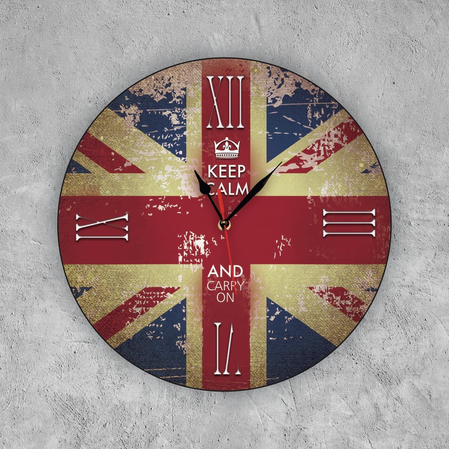 RELOJ KEEP CALM