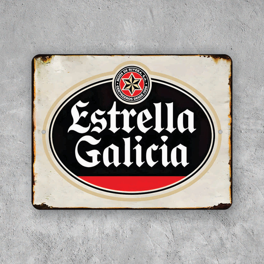 PLACA ESTRELLA GALICIA