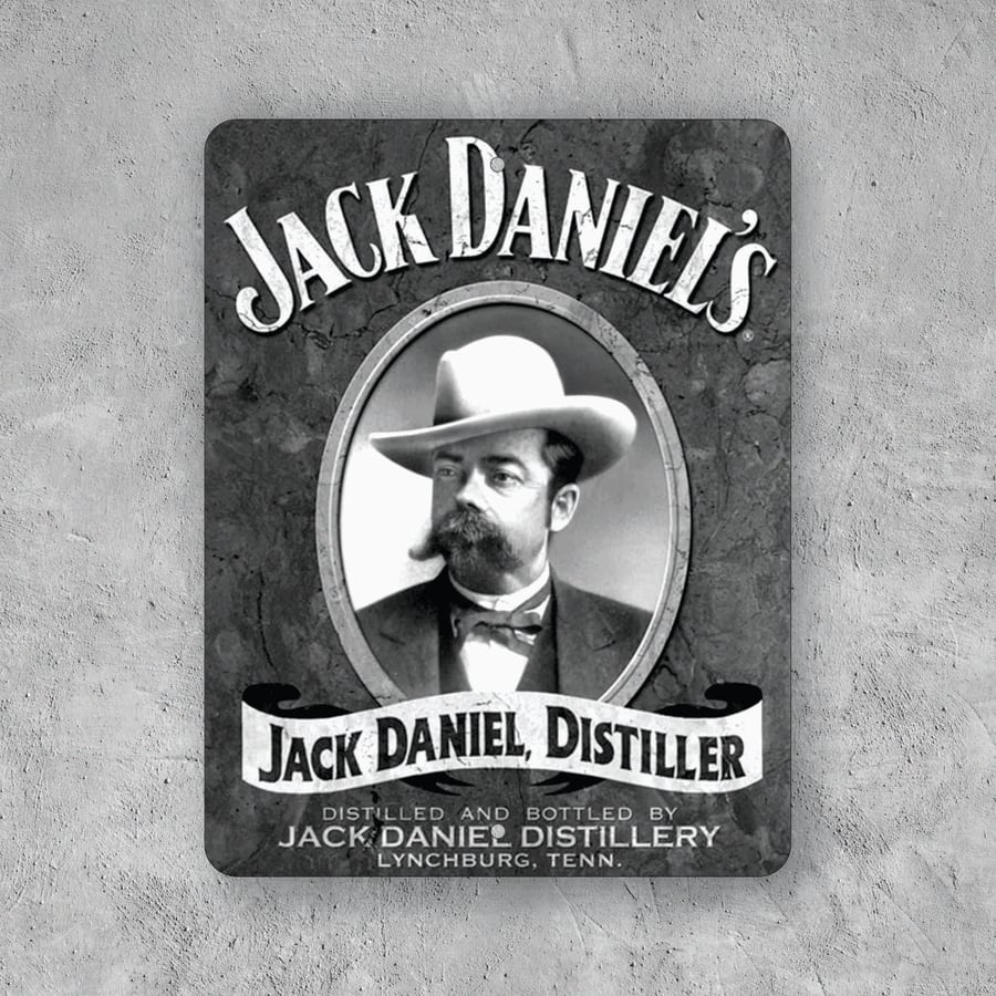 PLACA JACK DANIEL S DISTILLER BAR
