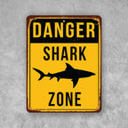 PLACA SHARK ZONE