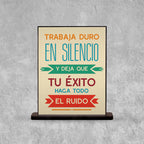 DECO POSTER TRABAJA DURO