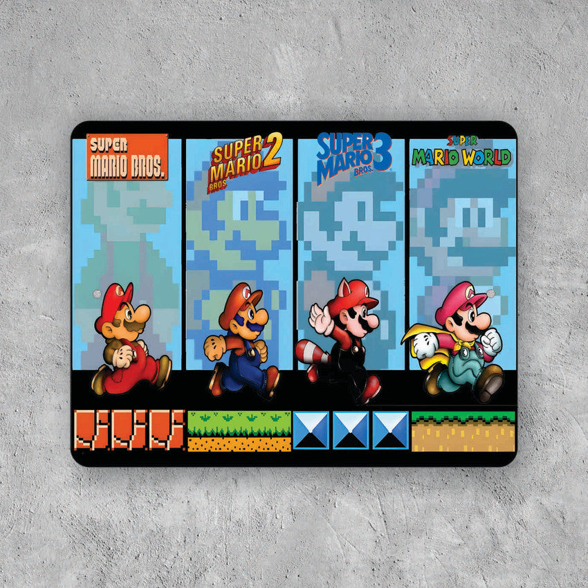 PLACA SUPER MARIO BROS GAME