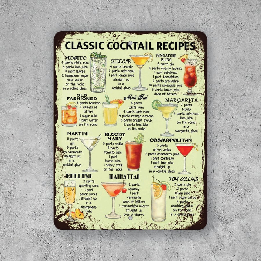 PLACA COCKTAIL RECIPES