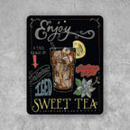 PLACA SWEET TEA