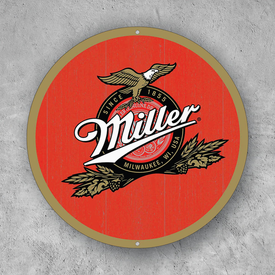 PLACA CIRCULAR MILLER