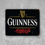 PLACA GUINNESS BEER