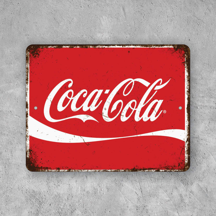 PLACA COCA-COLA VINTAGE