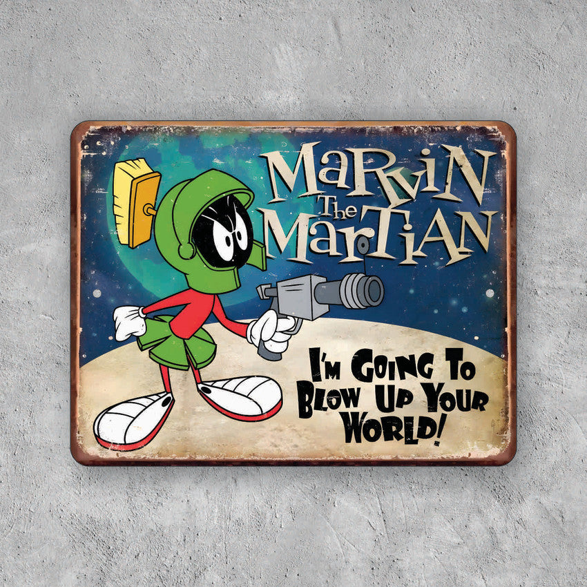 PLACA MARVIN THE MARTIAN