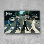 POSTER THE BEATLES ABBEY ROAD