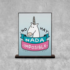 DECO POSTER NO HAY NADA